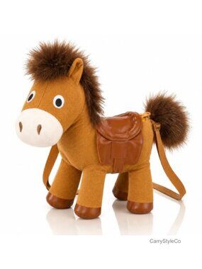 Horse Shaped Crossbody Bag Halloween Cosplay Candy Bag